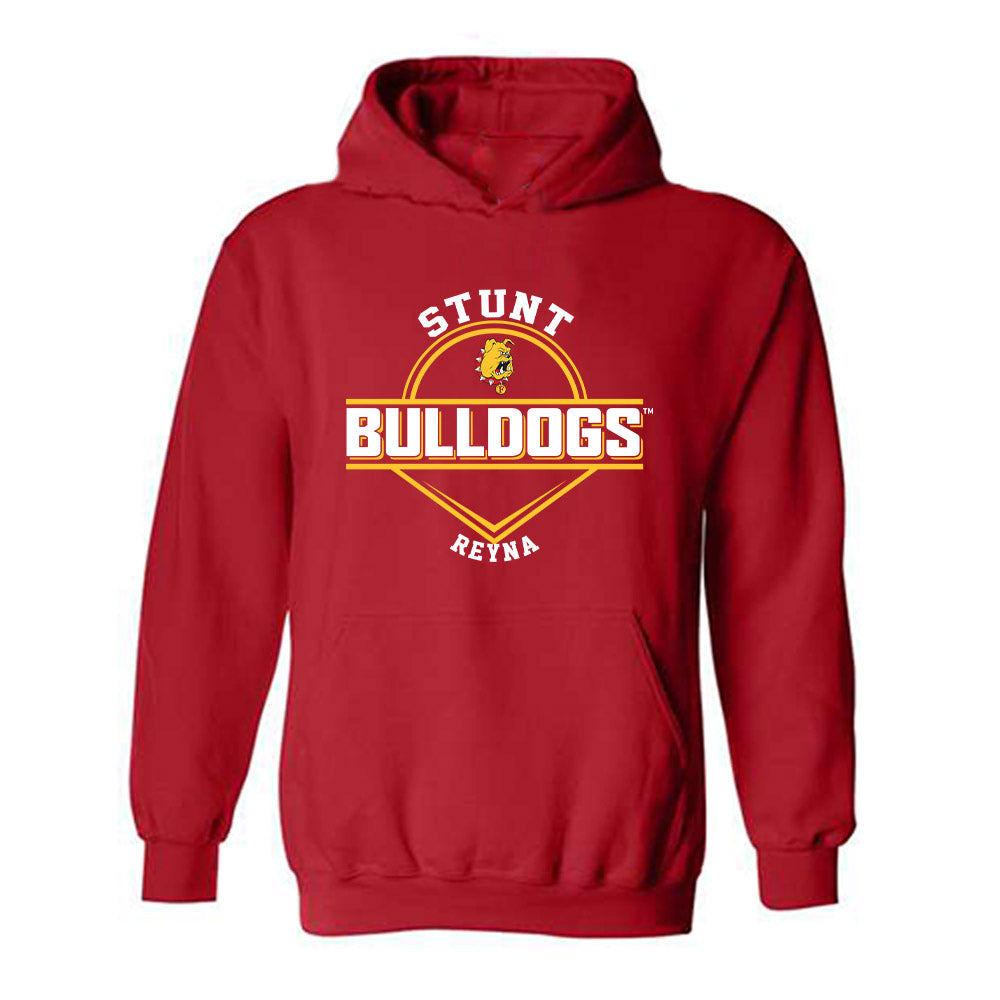 Ferris State - STUNT : Aliyah Reyna - Classic Fashion Shersey Hooded Sweatshirt-0