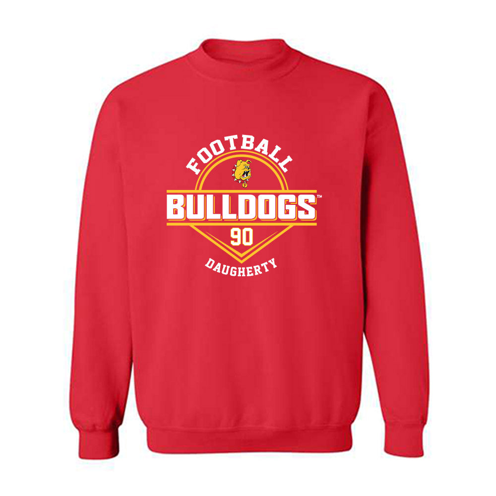 Ferris State - NCAA Football : Royce Daugherty - Classic Fashion Shersey Crewneck Sweatshirt-0