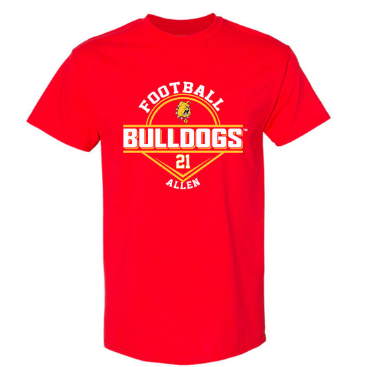 Ferris State - NCAA Football : Timothy Allen - Classic Fashion Shersey T-Shirt-0