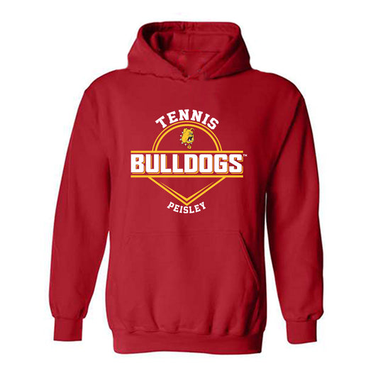 Ferris State - NCAA Women's Tennis : Madeline Peisley - Classic Fashion Shersey Hooded Sweatshirt-0