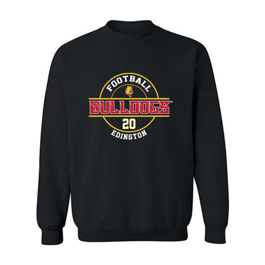 Ferris State - NCAA Football : Jaden Edington - Classic Fashion Shersey Crewneck Sweatshirt-0