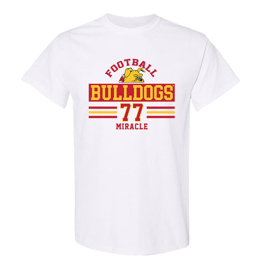 Ferris State - NCAA Football : Travis Miracle - Classic Fashion Shersey T-Shirt-0