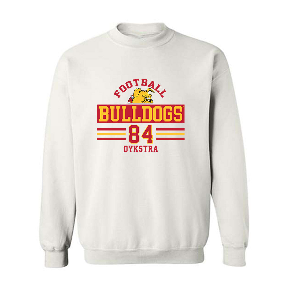 Ferris State - NCAA Football : Mason Dykstra - Classic Fashion Shersey Crewneck Sweatshirt-0