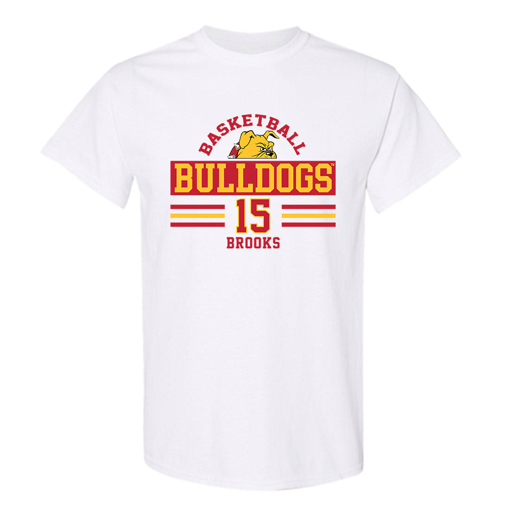 Ferris State - NCAA Men's Basketball : Jorden Brooks - Classic Fashion Shersey T-Shirt-0