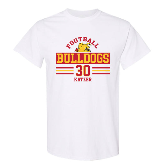 Ferris State - NCAA Football : Kannon Katzer - Classic Fashion Shersey T-Shirt-0