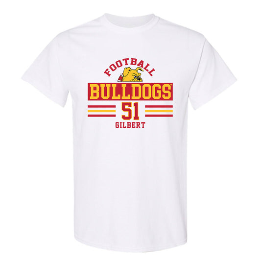 Ferris State - NCAA Football : D'Jaun Gilbert - Classic Fashion Shersey T-Shirt-0