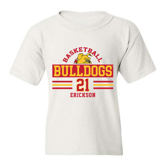 Ferris State - NCAA Men's Basketball : Ethan Erickson - Youth T-Shirt