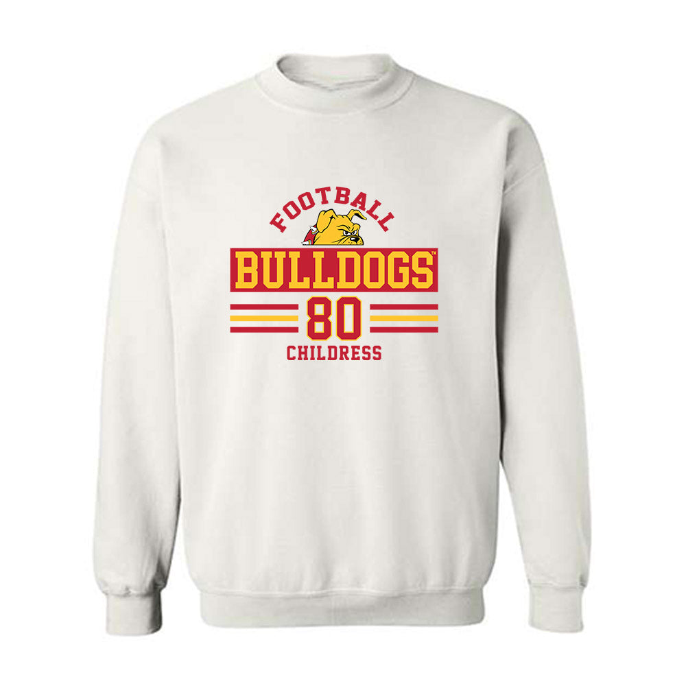 Ferris State - NCAA Football : Braeden Childress - Classic Fashion Shersey Crewneck Sweatshirt-0