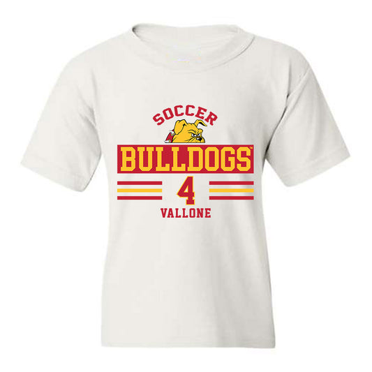 Ferris State - NCAA Women's Soccer : Bella Vallone - Youth T-Shirt Classic Fashion Shersey