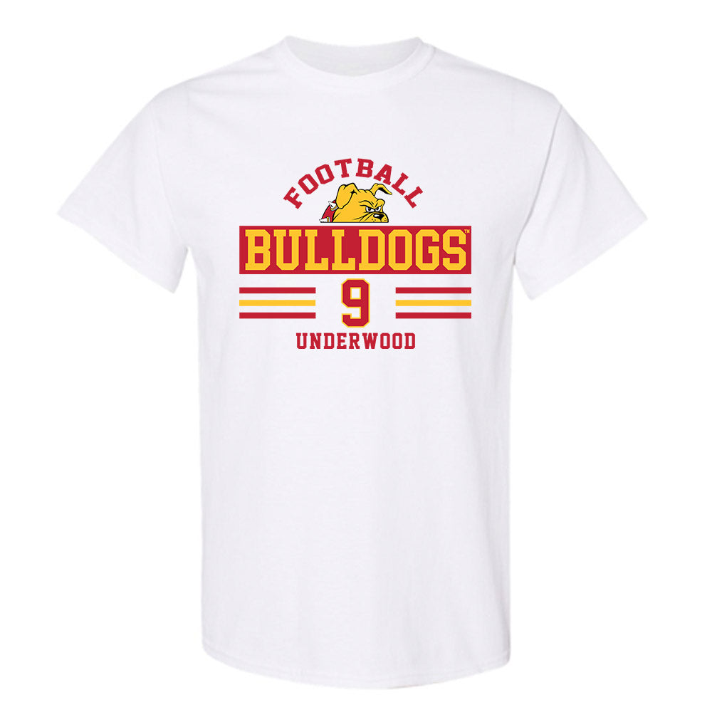 Ferris State - NCAA Football : Cam Underwood - Classic Fashion Shersey T-Shirt-0