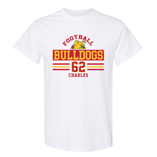 Ferris State - NCAA Football : Martaz Charles - Classic Fashion Shersey T-Shirt-0