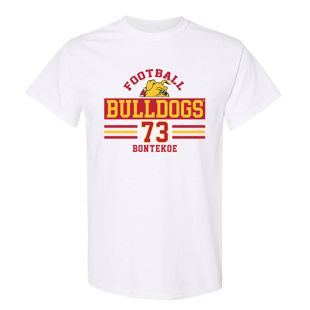 Ferris State - NCAA Football : Mack Bontekoe - Classic Fashion Shersey T-Shirt-0