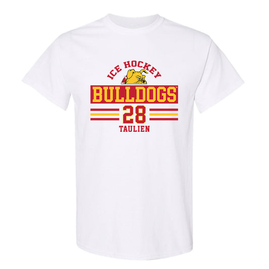 Ferris State - NCAA Men's Ice Hockey : Trevor Taulien - Classic Fashion Shersey T-Shirt