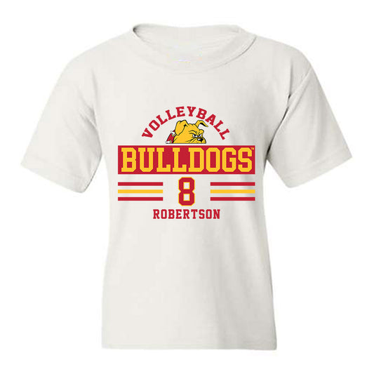 Ferris State - NCAA Women's Volleyball : Rhiannon Robertson - Classic Fashion Shersey Youth T-Shirt-0