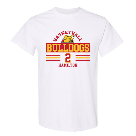 Ferris State - NCAA Men's Basketball : Tyler Hamilton - Classic Fashion Shersey T-Shirt-0