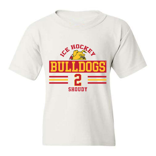 Ferris State - NCAA Men's Ice Hockey : Travis Shoudy - Youth T-Shirt