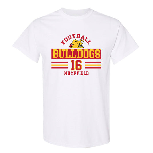 Ferris State - NCAA Football : Leeshaun Mumpfield - Classic Fashion Shersey T-Shirt-0
