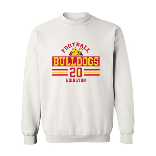 Ferris State - NCAA Football : Jaden Edington - Classic Fashion Shersey Crewneck Sweatshirt-0