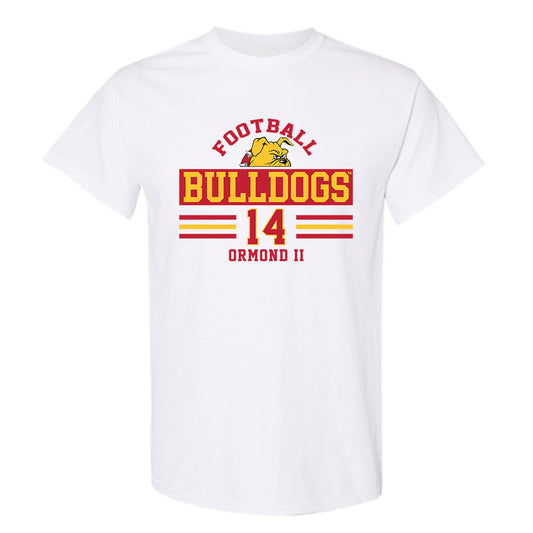 Ferris State - NCAA Football : Timothy Ormond II - Classic Fashion Shersey T-Shirt-0