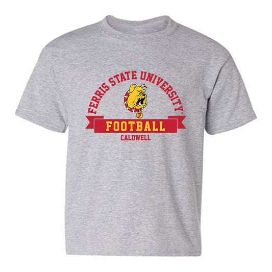 Ferris State - NCAA Football : Kaharri Caldwell - Classic Fashion Shersey Youth T-Shirt-0