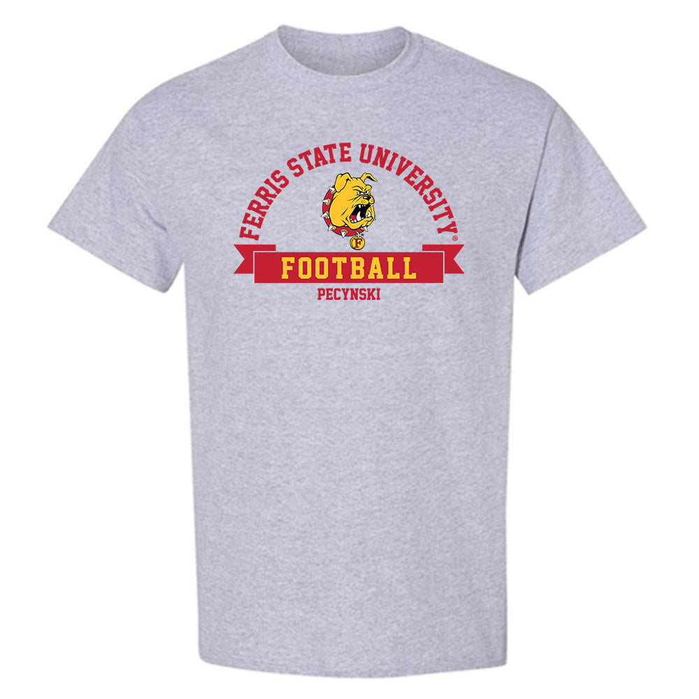Ferris State - NCAA Football : Cory Pecynski - Classic Fashion Shersey T-Shirt-0