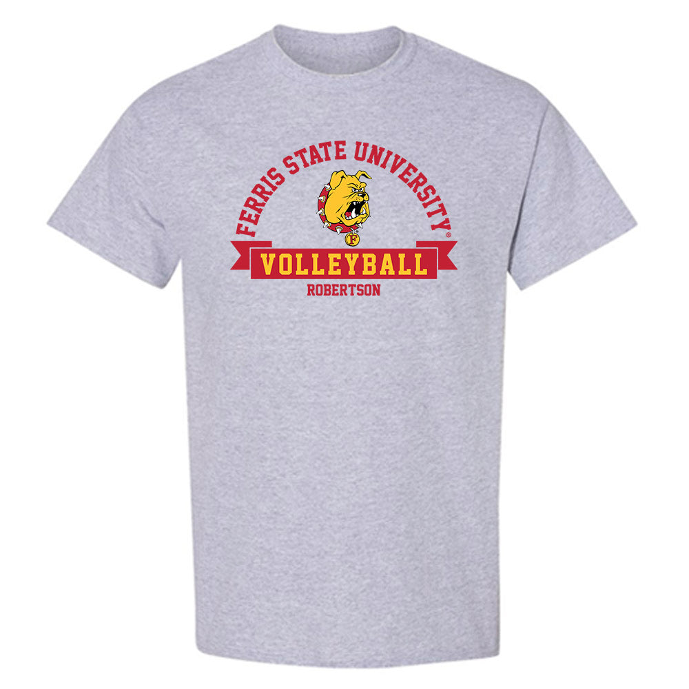 Ferris State - NCAA Women's Volleyball : Rhiannon Robertson - Classic Fashion Shersey T-Shirt-0