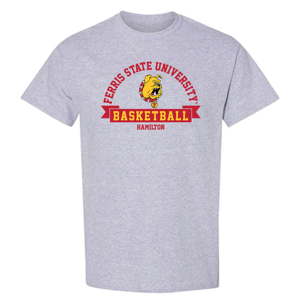 Ferris State - NCAA Men's Basketball : Tyler Hamilton - Classic Fashion Shersey T-Shirt-0