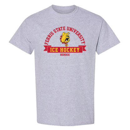 Ferris State - NCAA Men's Ice Hockey : Logan Heroux - Classic Fashion Shersey T-Shirt