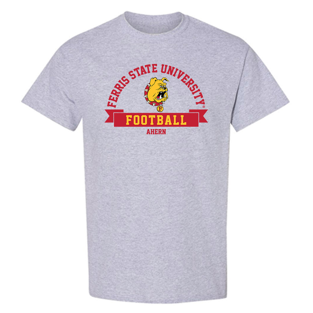 Ferris State - NCAA Football : Ryan Ahern - Classic Fashion Shersey T-Shirt-0