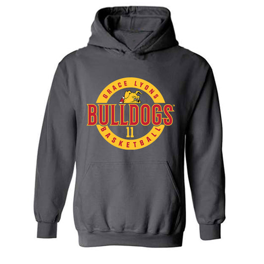 Ferris State - NCAA Women's Basketball : Grace Lyons - Classic Fashion Shersey Hooded Sweatshirt