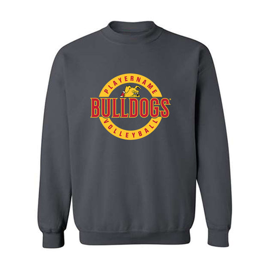 Ferris State - STUNT : Brea Rashid-Gipson - Classic Fashion Shersey Crewneck Sweatshirt-0