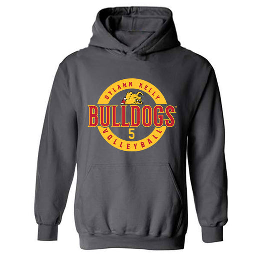 Ferris State - NCAA Women's Volleyball : Dylann Kelly - Classic Fashion Shersey Hooded Sweatshirt-0