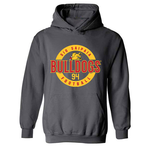 Ferris State - NCAA Football : Sio Saipaia - Classic Fashion Shersey Hooded Sweatshirt-0