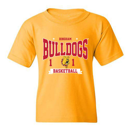 Ferris State - NCAA Men's Basketball : Mykel Bingham - Classic Shersey Youth T-Shirt-0