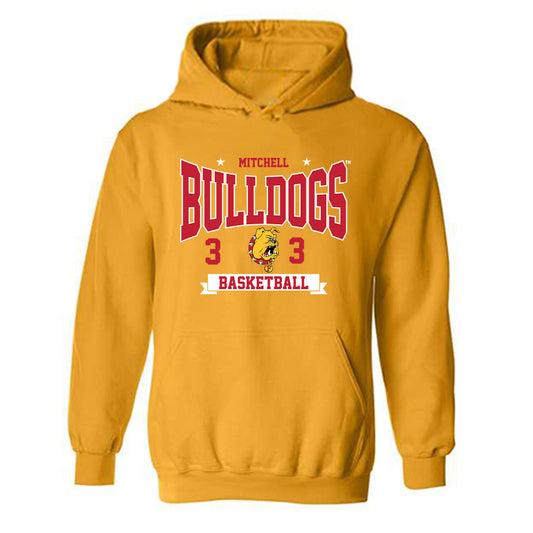 Ferris State - NCAA Women's Basketball : Mara Mitchell - Classic Shersey Hooded Sweatshirt-0