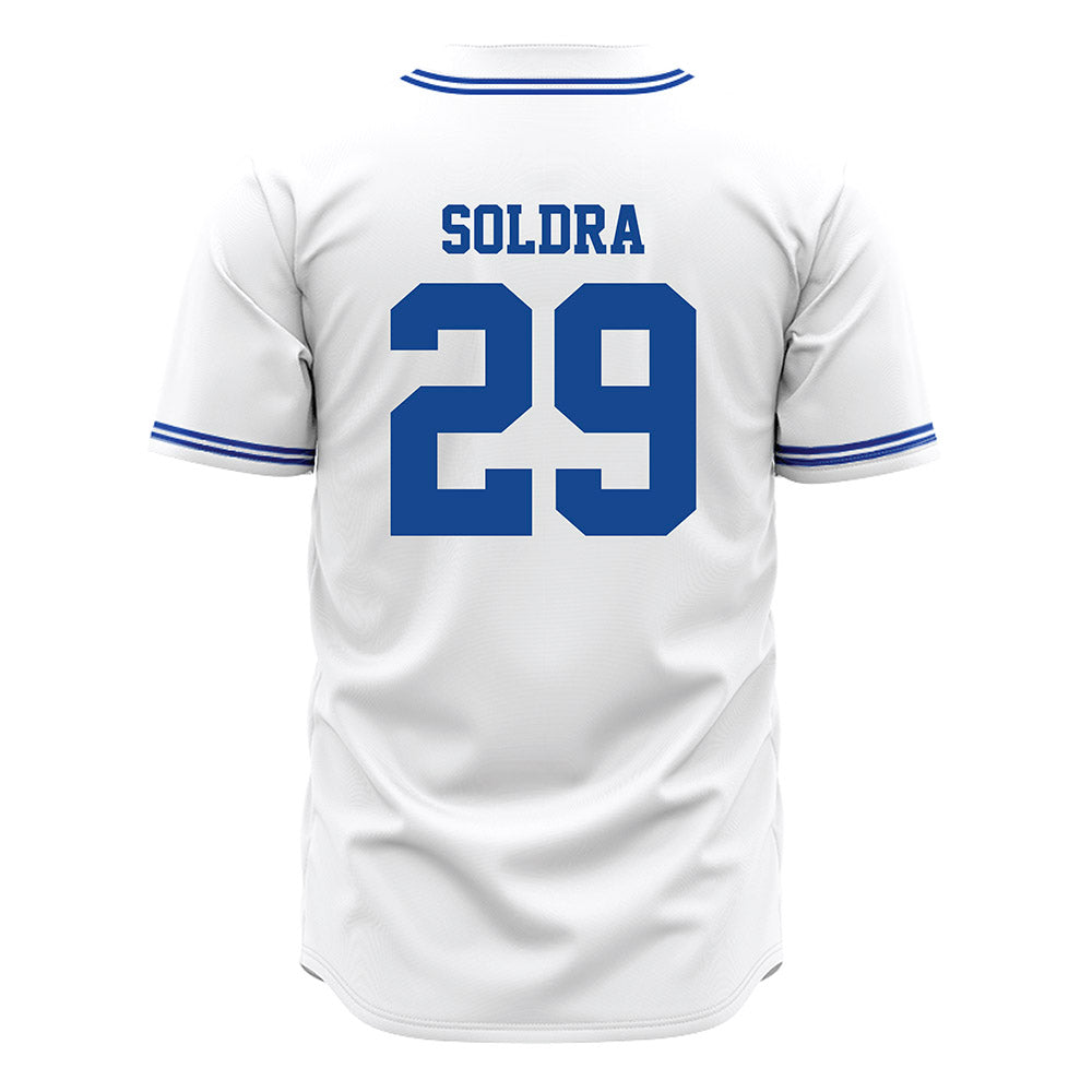 Seton Hall - NCAA Baseball : AJ Soldra - White Jersey-1