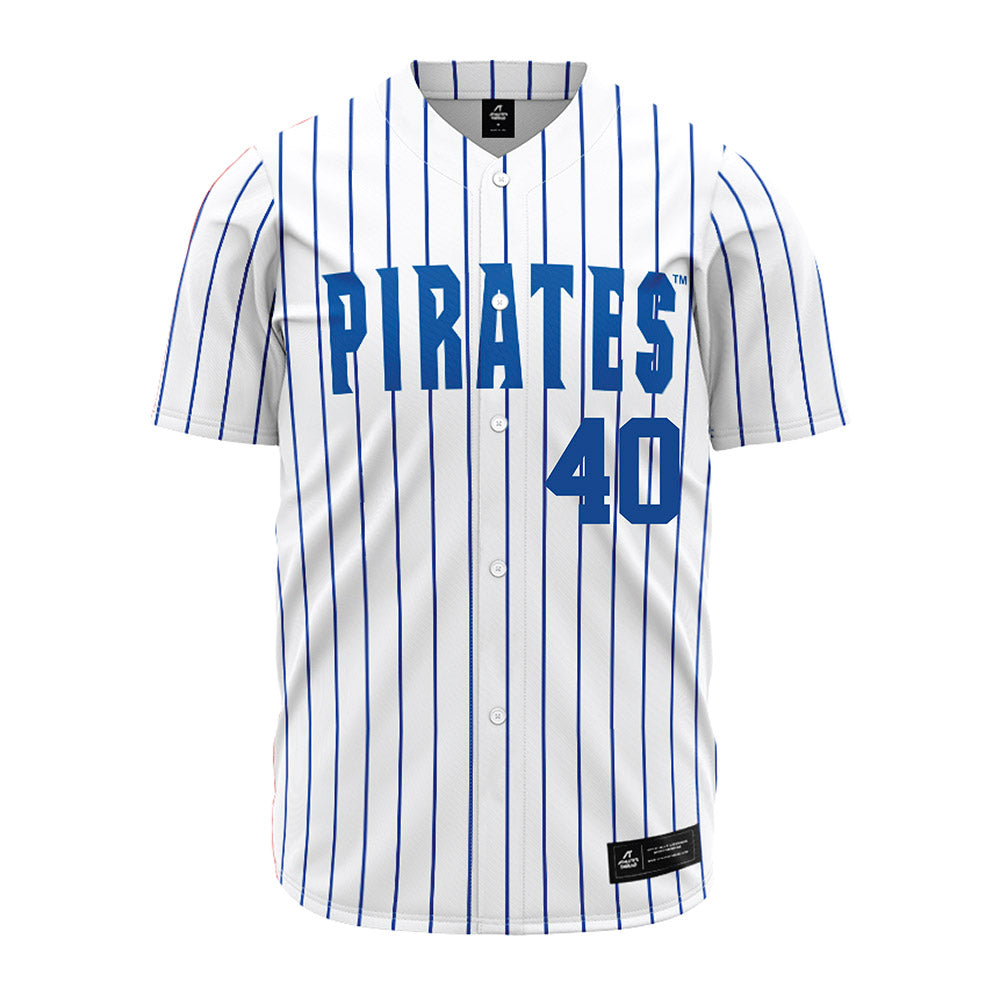 Seton Hall - NCAA Softball : Gabby Mercado - White Pinstripe Jersey-0