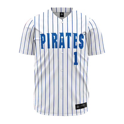 Seton Hall - NCAA Softball : Angelina Benitez - White Pinstripe Jersey-0