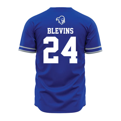 Seton Hall - NCAA Softball : Jenna Blevins - Blue Jersey-1