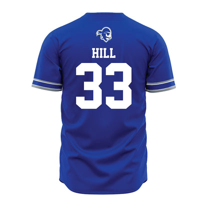 Seton Hall - NCAA Softball : Taylor Hill - Blue Jersey-1