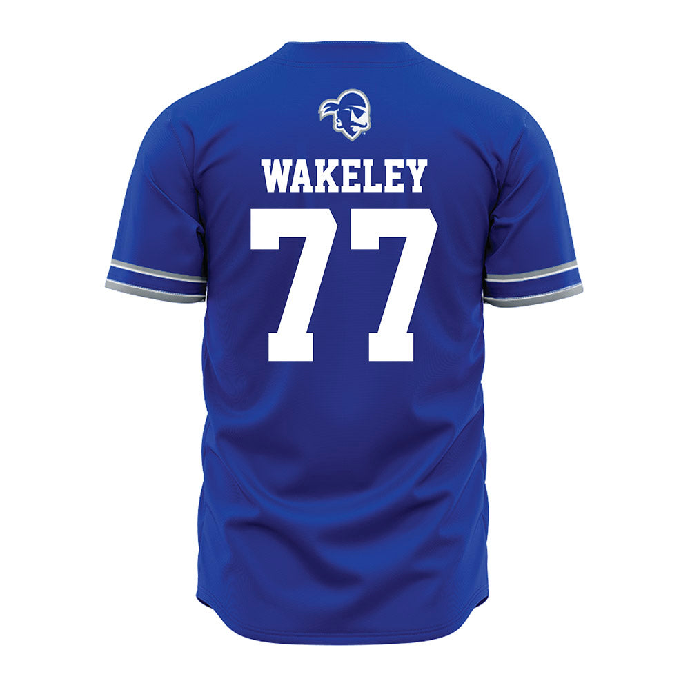 Seton Hall - NCAA Softball : Samantha Wakeley - Blue Jersey-1
