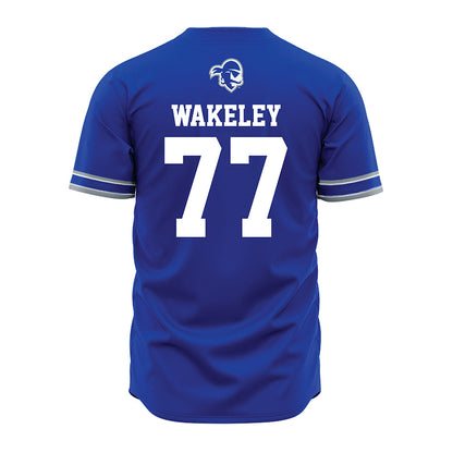 Seton Hall - NCAA Softball : Samantha Wakeley - Blue Jersey-1