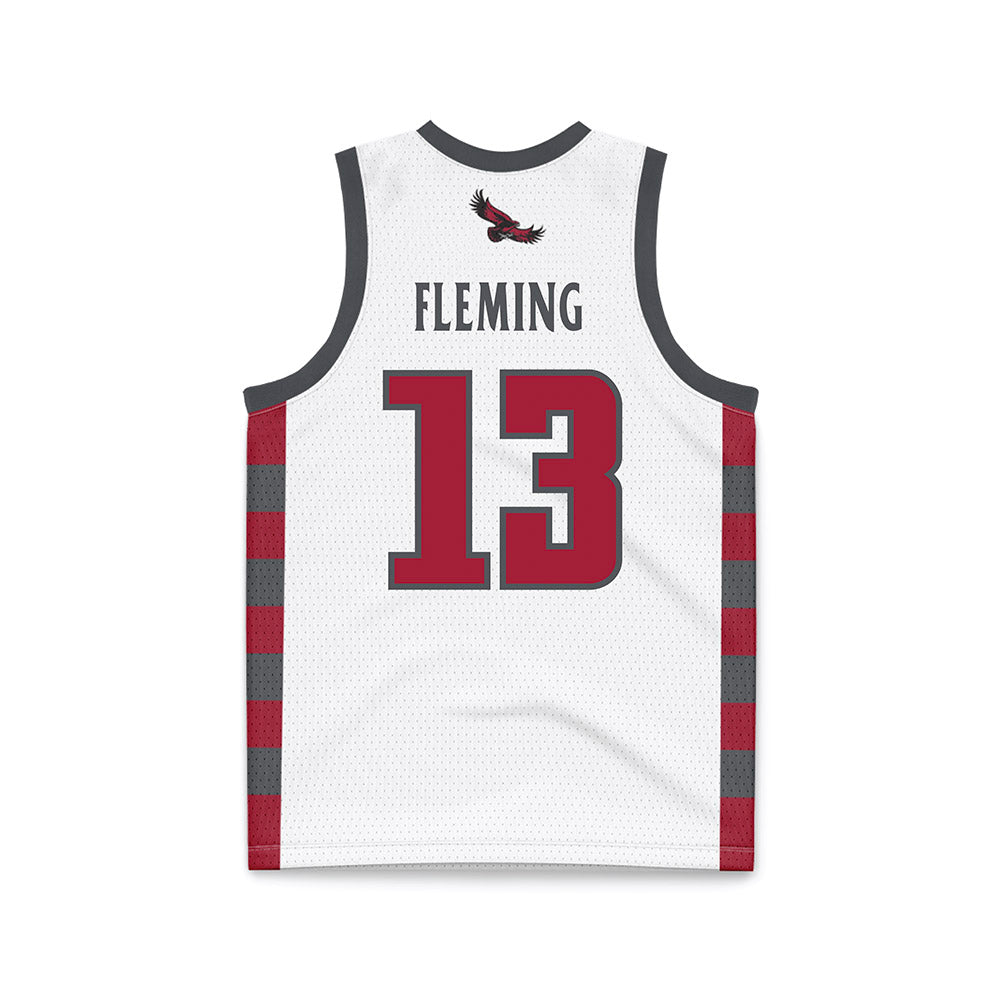 St. Joe's - NCAA Men's Basketball : Rasheer Fleming - White Basketball Jersey