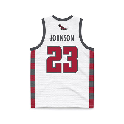 St. Joe's - NCAA Men's Basketball : Mekai Johnson - White Basketball Jersey