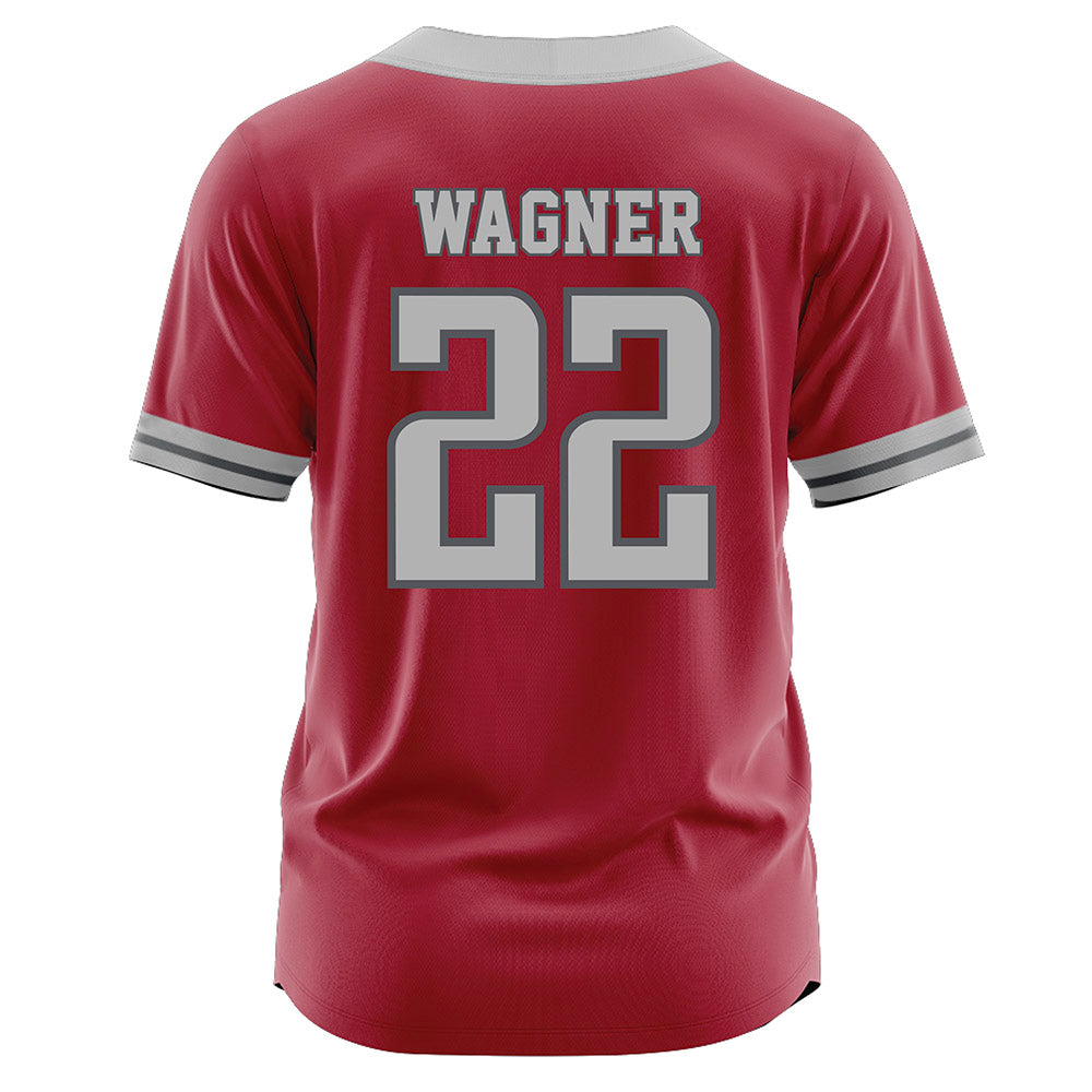 St. Joe's - NCAA Softball : Jenna Wagner - Crimson Jersey-1