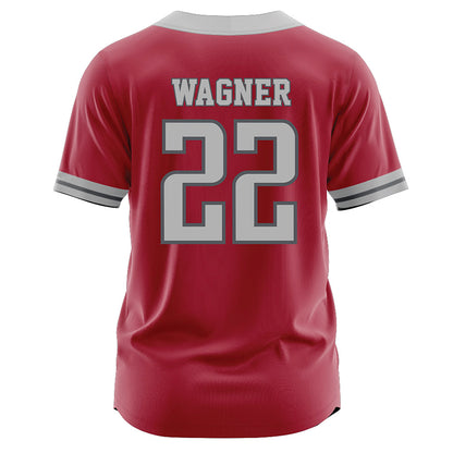 St. Joe's - NCAA Softball : Jenna Wagner - Crimson Jersey-1