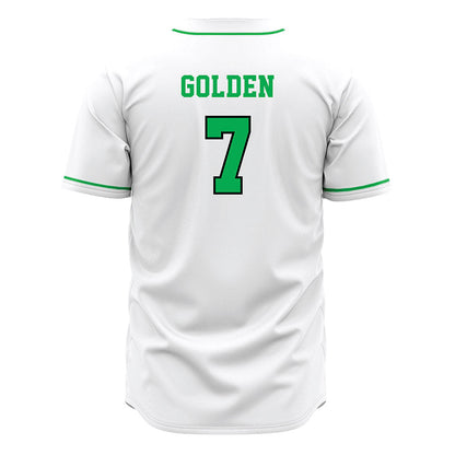 Marshall - NCAA Baseball : Jackson Golden - White Jersey