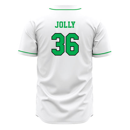 Marshall - NCAA Baseball : Grant Jolly - White Jersey-1