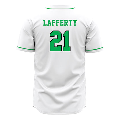  - NCAA Baseball : Will Lafferty - White Jersey-1