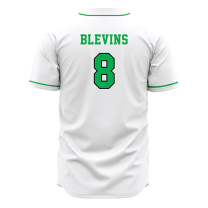 Marshall - NCAA Baseball : Bryce Blevins Blevins - White Jersey-1